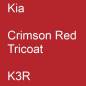 Preview: Kia, Crimson Red Tricoat, K3R.